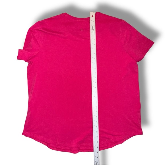 NWT LULULEMON Love Curved-Hem Crewneck T-Shirt - Passionate 16 - Picture 11 of 13